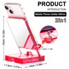 JxgZanthous Removable Acrylic Desktop Cell Phone Holder with Flat Mirror