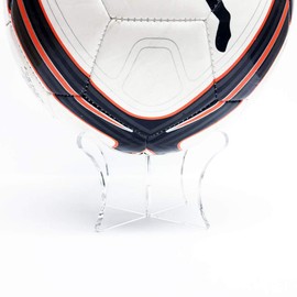 Puffin Plastics Football Display Stand/Riser Plinth, Perspex