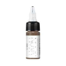 Nuva Colors Eyebrow Pigment - Eyebrow Makeup, Heal True to Tone, High Retention, Elevate Your Game with Premium, Safety, and Stunning Results (Auburn, 1/2 oz)