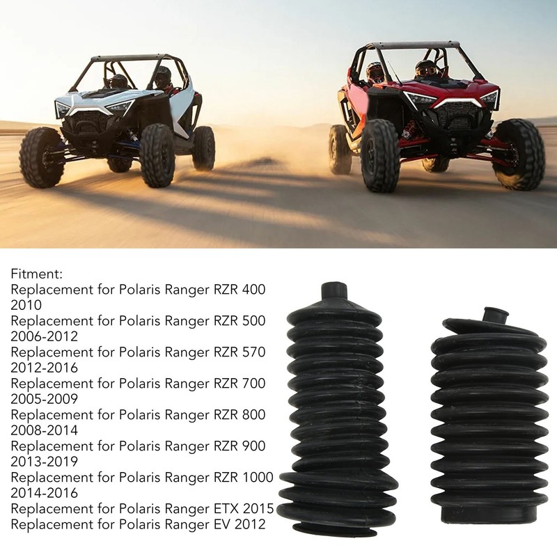Pair Steering Rack Boots Rubber Pinion Bellow Boots 5412013 Replacement