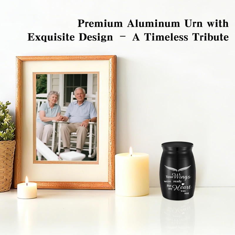 SOITIS Small Urns for Human Ashes Keepsake - 2.76 Inches
