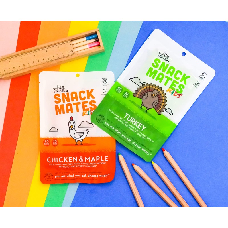 Snack Mates by Noble Made by The New Primal, Classic Turkey