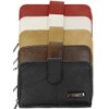 Lorenz Ladies Leather Purse/ Wallet Zip Around - Colours