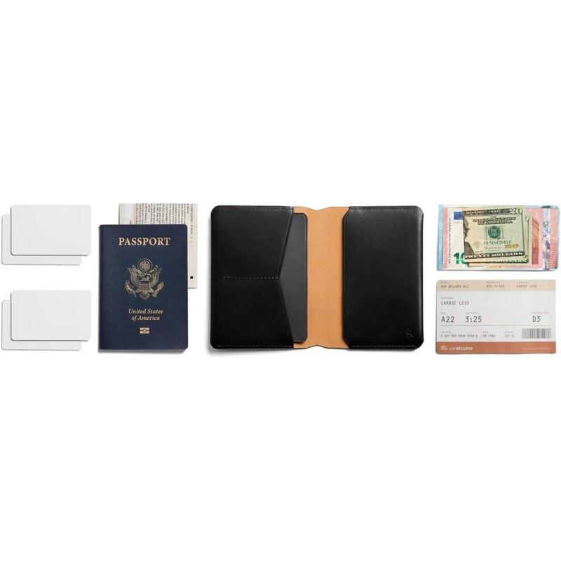 Bellroy Passport Cover, Cartera de viaje - Black