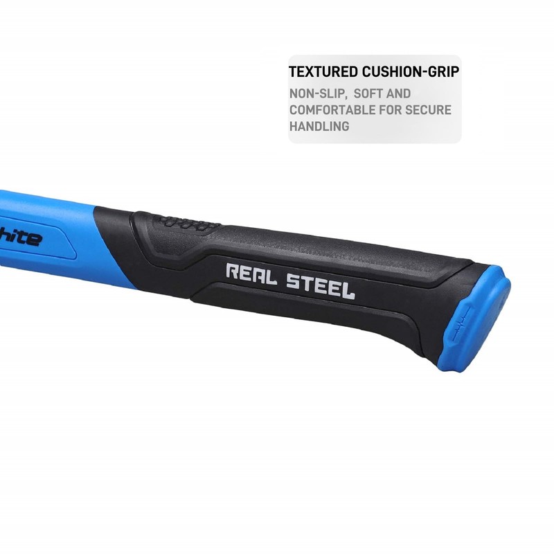 REAL STEEL Jacketed Graphite Magnetic 22 Oz Head Milled Face