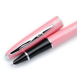 czxwyst Picasso 606 Ultrafine Accounting Fountain Pen EF Nib Original Box (Pearl Pink)