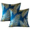JOTOM Set of 2 Cushion Covers 50x50cm Decor Velvet Throw