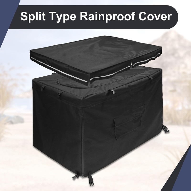 Generator Covers while Running,38''L×28''W×27''H,Waterproof Generator Covers for Outside with Top