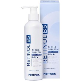 PRETTYSKIN- PS. Loción corporal coreana de hidratación profunda con retinol y vitamina B5, 250 ml (8,45 fl. oz.) (retinol B5)