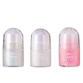 Face Glitter, Glitter Gel Roll On for Hair, Face and Body, Roll-on Body Glitter Gel, Mermaid Festival Glitter Make-Up Rave