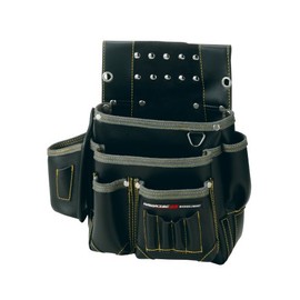 Prostar KE-801B Temporary Frame Nail Bag with Ink Point Removal, Small, Black