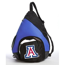 Arizona Wildcats Backpack with Soccer Ball or Volleyball Bag University of Arizona Sports Gear Compartment Practice Bag (Arizona Wildcats Blue Bag)