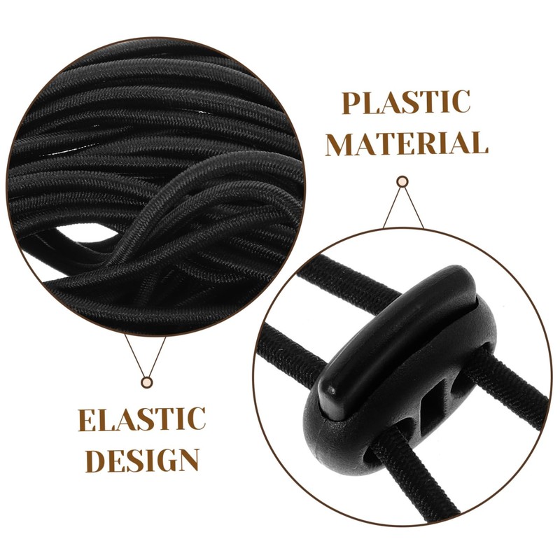 Operitacx Sets Spring Cord Lock End Stoppers Cord Locks for