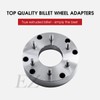 EZAccessory 2 Wheel Adapter 5x4.5 to 6x135 Fits 5 Lug