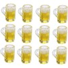 12Pcs Beer Cup, Miniature Cups, Dollhouse Mug Model for Miniature