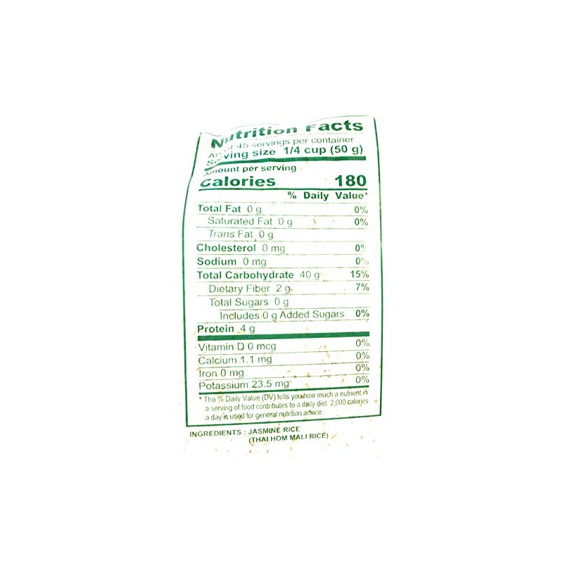 Red Elephant Brand Jasmine Rice 5 Lbs ( 2 Pack)