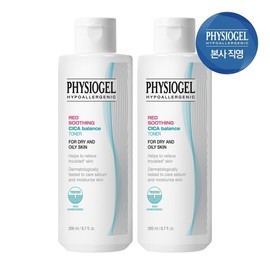 Fiji Ogel Red Soothing Sica Balance Toner 200ml X 2  / 피지오겔 레드수딩 시카밸런스 토너 200ml x 2개