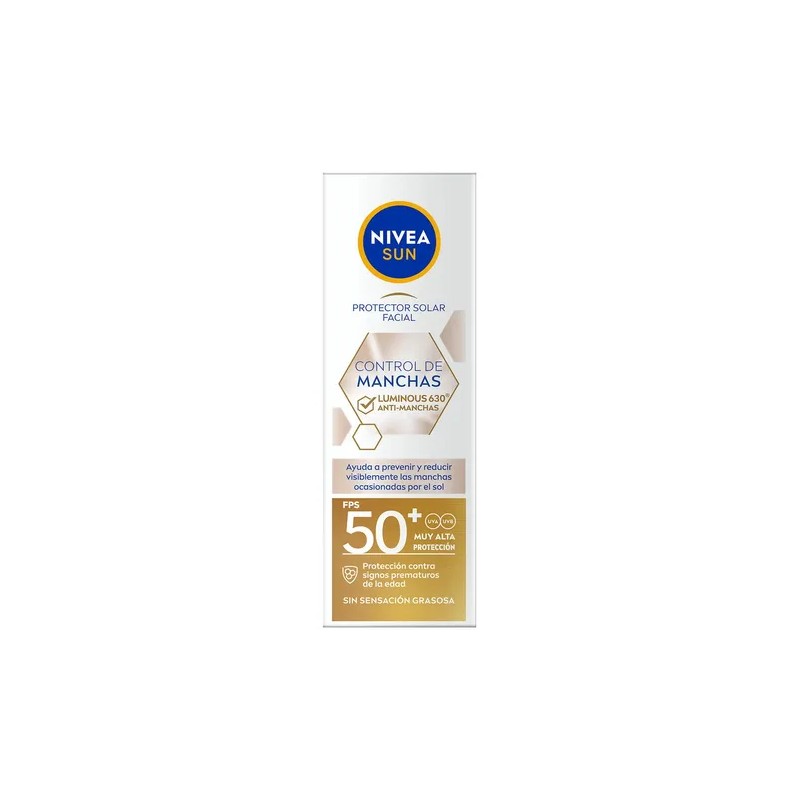 Protector Solar Nivea Luminous630 Fps50 40 Ml Crema