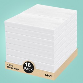 4-Ply Car Tissue Refills, 16 Packs Disposable Tissues Travel Size Pack For Purse, Soft and Smooth Face Towel, 480 Sheets Facial Napkin Refills for Car, Office, Home and Daily Use