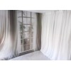 Kate White Curtain Backdrops Window Photo Background Interior Room Family