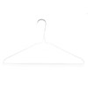 HANGERWORLD 20 Strong 41cm Metal 13 Gauge White Galvanised Wire