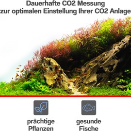 noble aqua CO2 Continuous Test Aquarium 150 ml CO2 Indicator Liquid 20 mg/l CO2 Test Meter