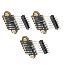 VL53L0X VL53L1X Laser Distance Sensor, VL53L1X V2 Time-of-Flight Distance Measuring Sensor Module I2C IIC Compatible with Arduino, for Drones, Robots (Pack of 3)