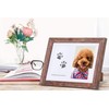 KCRasan Paw Print Kit Dog Frame - Pet Memorial Picture