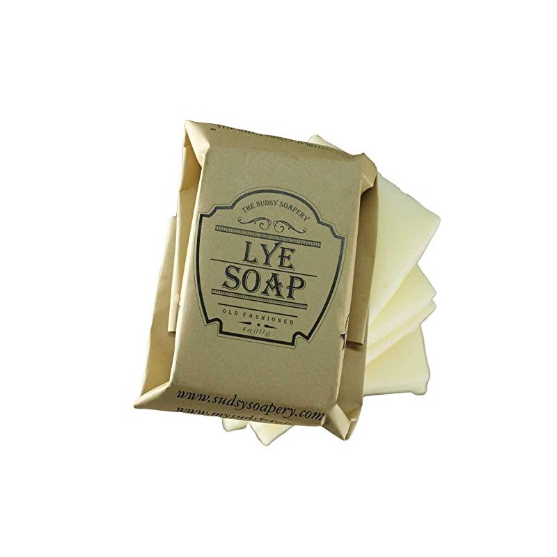 Old Fashioned Lye Pure and Natural Soap for Laundry Stains,