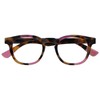 Opulize Ava M62-4 -1.50 Long Distance Glasses Myopia Flattering Rounded