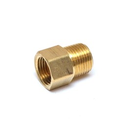 FasParts Brass Pipe Reducer Adapter Male to Female Adaptor Fitting 1/2" NPT Female - 1/2" NPT Male