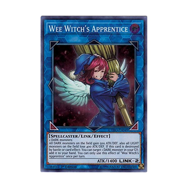 Yu-Gi-Oh! - Wee Witch's Apprentice - CYHO-EN049 - Super Rare