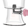 Eye Wash Cup Silicone Rinse Cleaner Ergonomic Manual Air Pressure
