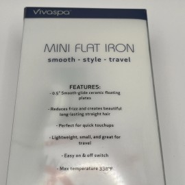 Vivitar NEW VIVITAR VIVASPA MINI FLAT IRON