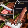 DRAGON RIOT Sharp Boning Knife for Meat Cutting, Full Tang