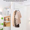 VIAV Design Foldable Over The Door Hooks Hanger Drying Laundry