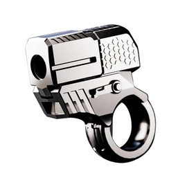 Alloy Anti-Stress Toy, Multifunctional, Creative Fidget Soft Bullet Guns Toy + 20 Soft Balls, Mini EDC Fashionable, Anti-Stress Toy, Decompression