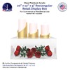 20" x 12" x 9" Acrylic Display Riser Box with