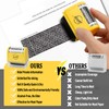 Miseyo Wide Identity Theft Protection Roller Stamp Set - Yellow