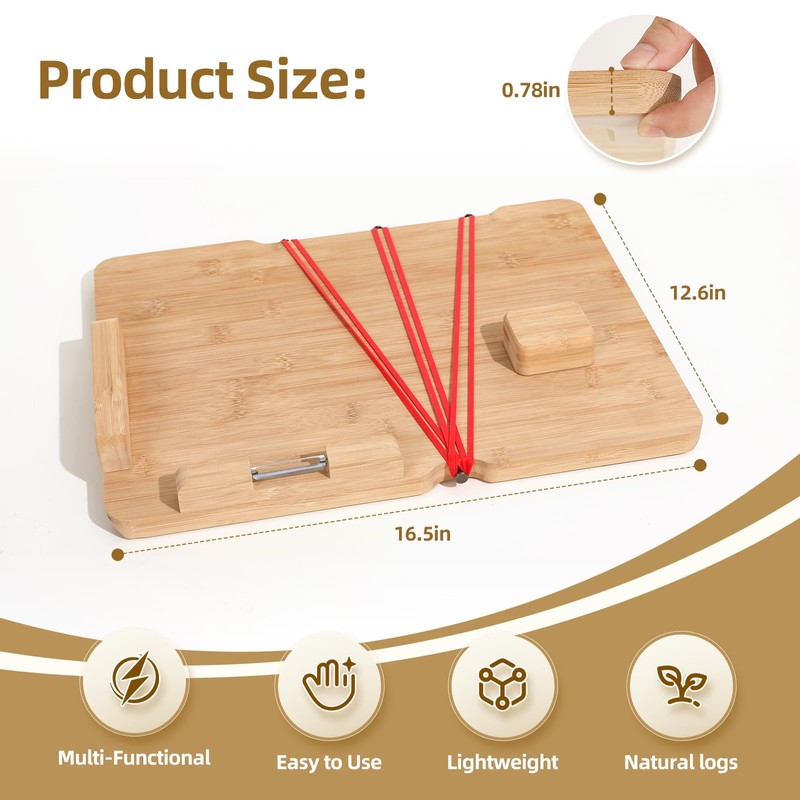 JFNoraiva One-Handed Cutting Board, Adaptive Cutting Board for Disabled &Stroke