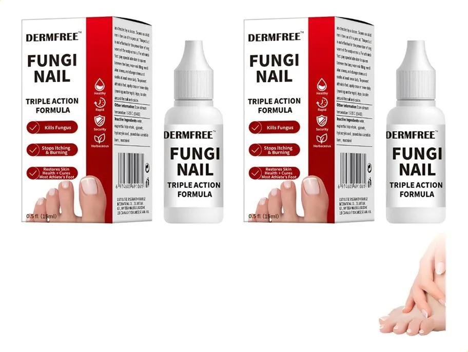 Solución Antifúngica Para 2 Uñas Y Uñas De Pies