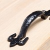 Hammer and Tongs Rustic Fleur De Lis Door Handles -