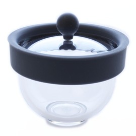 A new sensation of "Kyu-su" > Cha Pod 2 (Washes Instantly), New Way to Strain, Easy to Break All Tea and Coffee, Cute, Simple, and Compact. (Gray Blue)