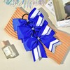 12PCS Cheer Bows Bulk Glitter Cheerleading Bows Girls Hair Bows