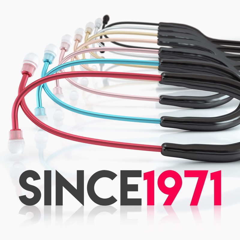 MDF Instruments, Acoustica Lightweight Stethoscope for Doctors, Nurses, Students, Home