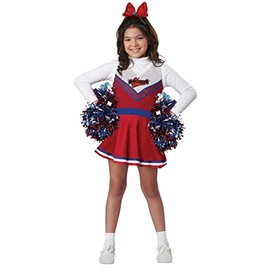 Girls Spunky Cheerleader Costume Medium