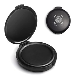 LIAMGUS Fingerprint Ink pad, Ink pad, Fingerprint Kit, Fingerprint Ink pad, for Identification Security ID Fingerprint Cards Law Enforcement Fingerprint Stamp Ink Pad