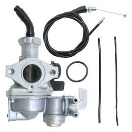 JUUDDENPARTS 22MM Carburetor with Pull Cable, Replacement for Honda CT90 CT110 1980-1986 ATC125M 1984-1985, Replacement for Honda TRX125 Z-50