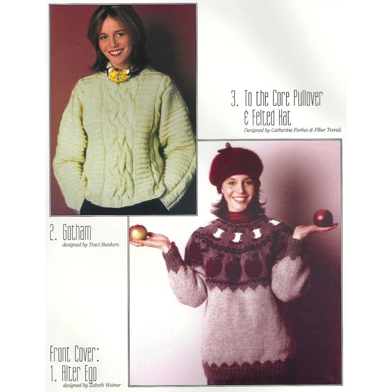Brown Sheep "LP Bulky Knits" knitting booklet