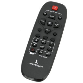 AKB73598401 Replacement Remote Control Fit for LG NB2020A NB2022A NB2030A Sound Bar System